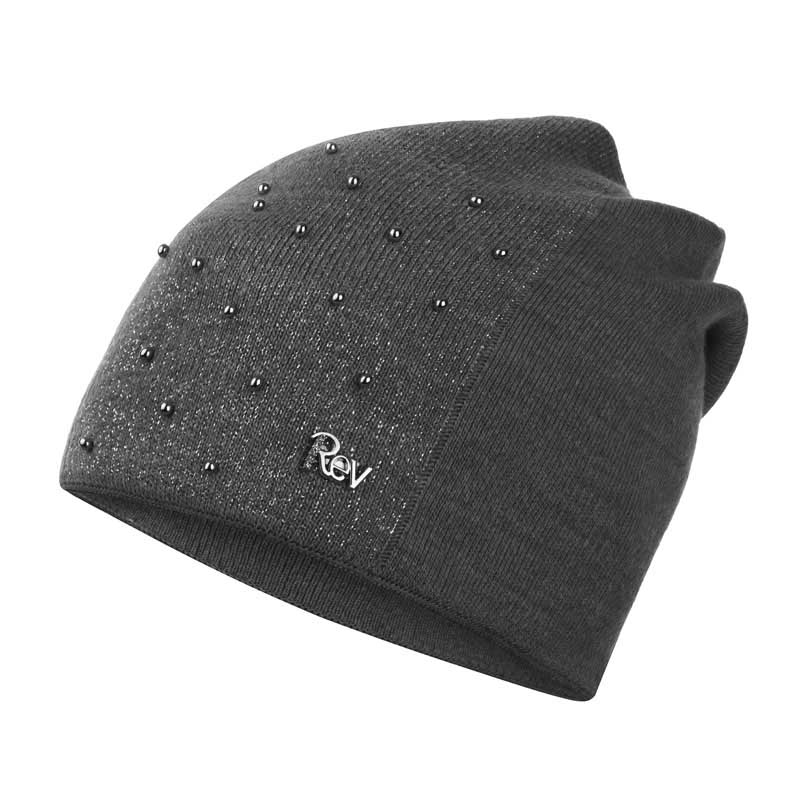 reverse-online.pl - Czapka damska z perełkami